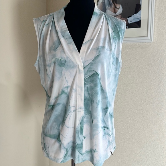 Calvin Klein Sleeveless Blouse - Picture 1 of 5
